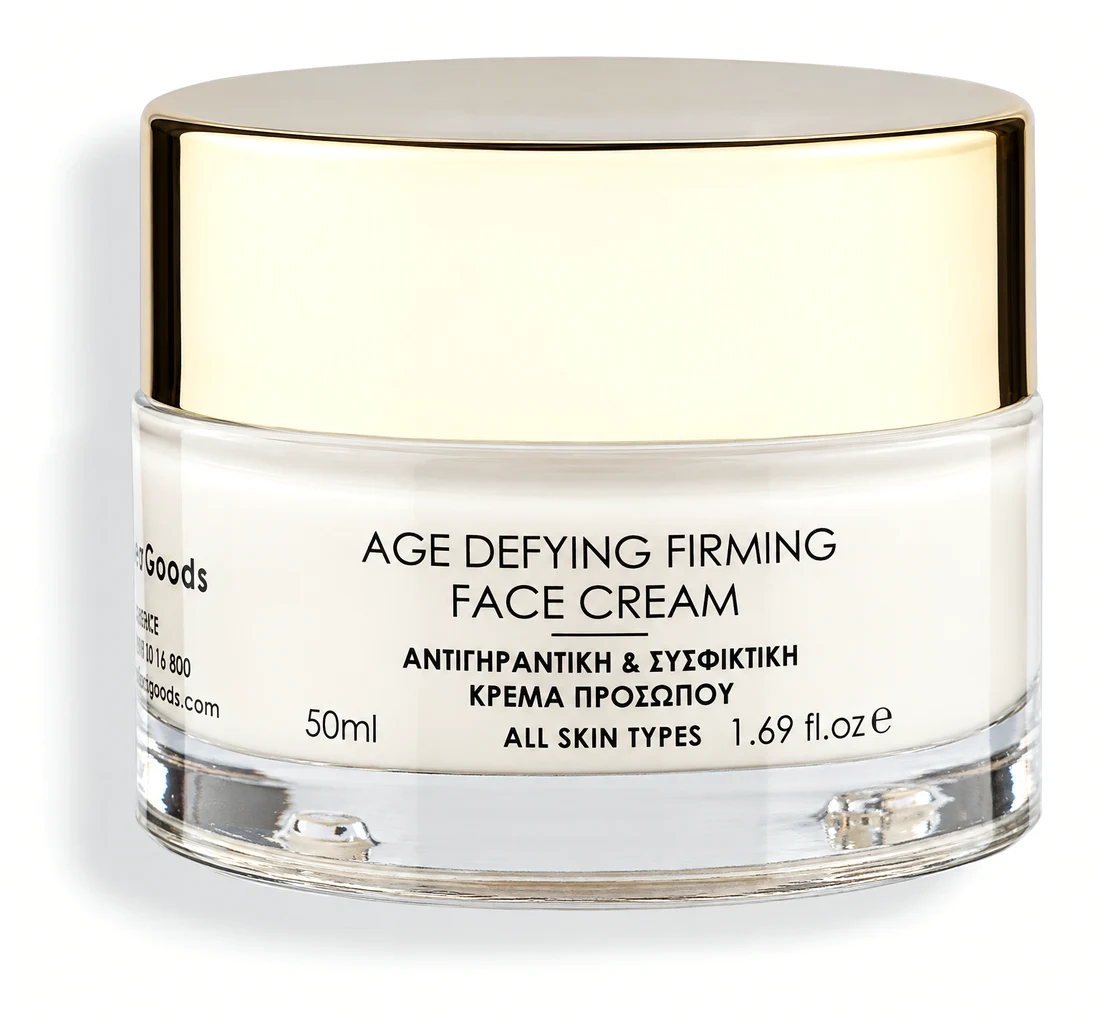 Eolia age defying firming face cream jar
